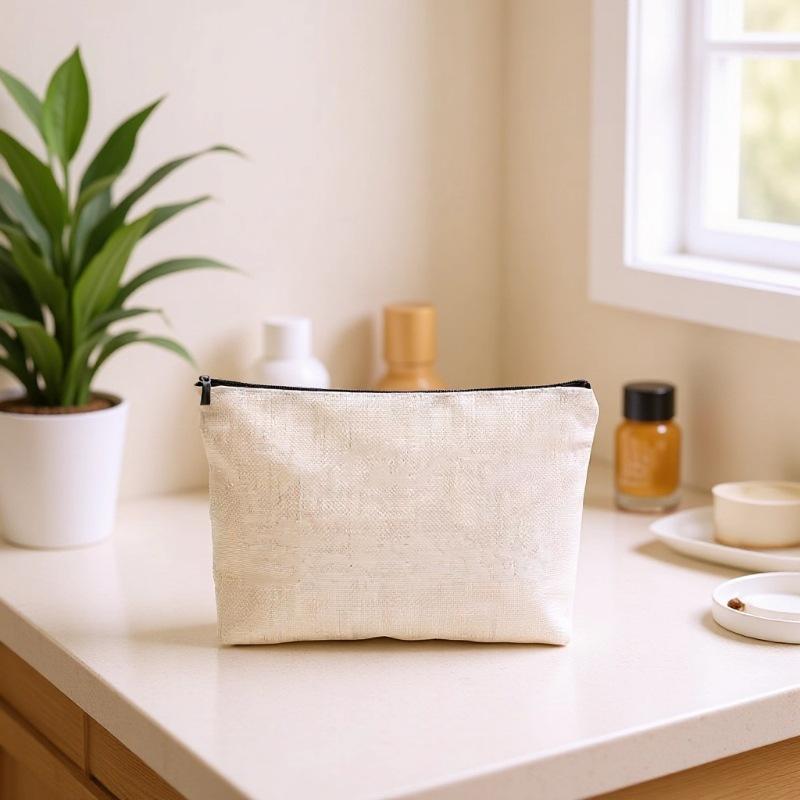 Cross-border for New Vintage Zipper Soft Cosmetic Storage Bag Hot Sale