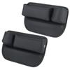 For Cellphones with Cup Holder Auto Console Side Storage Box Car Seat Gap Organizer Seat Crevice Storage Box Pu Leather