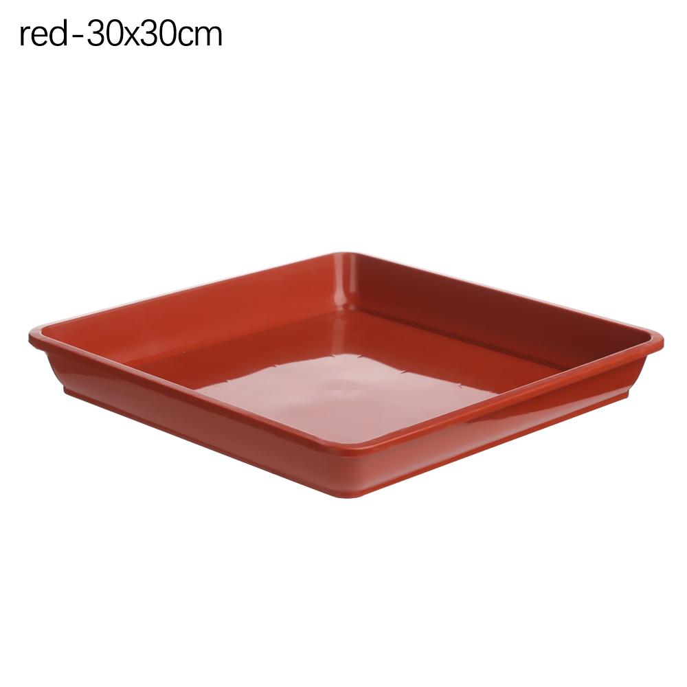 1Pcs Garden Flower Pot Square Plastic Tray Saucers Indoor Outdoor Plant Saucer Drip Trays