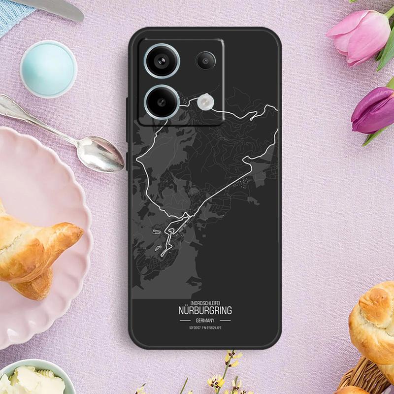 Чехол с дизайном гоночной трассы Формулы-1 для Xiaomi Redmi Note 12 11 9 10 13 Pro Plus 9S 10S 11S 12S Redmi 12 10 C 9C 13C