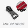5 шт. 3 #/5 # ползунки на молнии с автоматическим замком, металлические матовые черные ползунки на молнии для металлических/нейлоновых/смола молний DIY швейные принадлежности