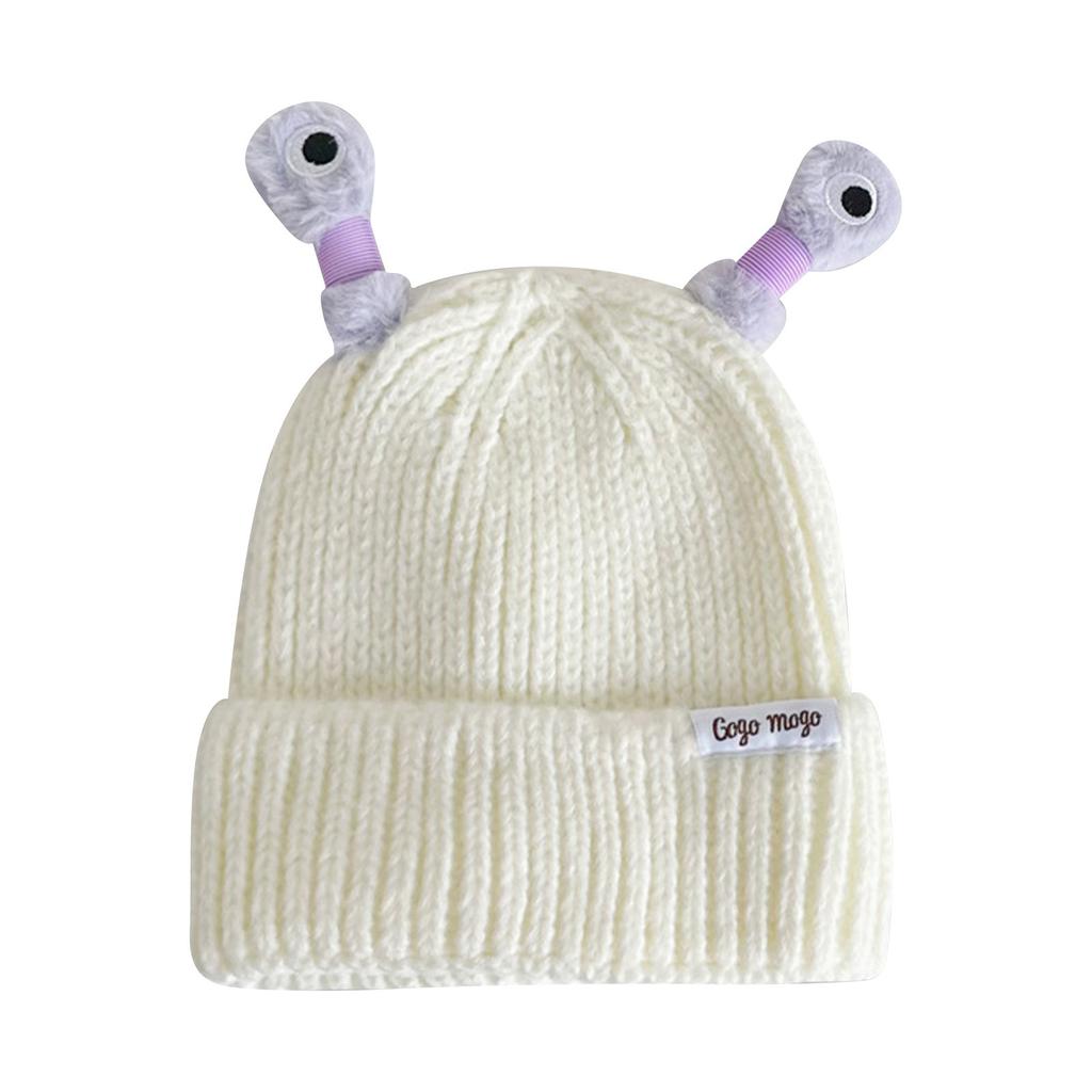 1 шт., милая детская вязаная шапка с забавными мигающими эластичными щупальцами для мальчиков и девочек, 1 шт., осень-зима