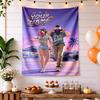 Gta Customize Your Name Tapestry Multi-purpose Tapestry Durable Comfort Perfect for Studio Apartment Four Seasons Decor Birthday Christmas Gift