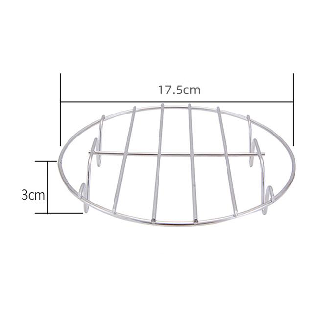304 нержавеющая сталь подставка для пароварки пельмени яйца еда паровой противень круглая посуда рисоварки аэрофритюрница подставка кухонные принадлежности