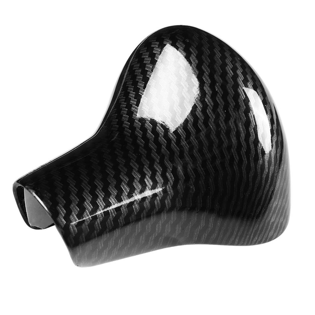 Car Carbon Fiber Style Interior Shift Knob Cover Trim Fit for S6 S7 A6L A5 A7 A4L Q7 Q5