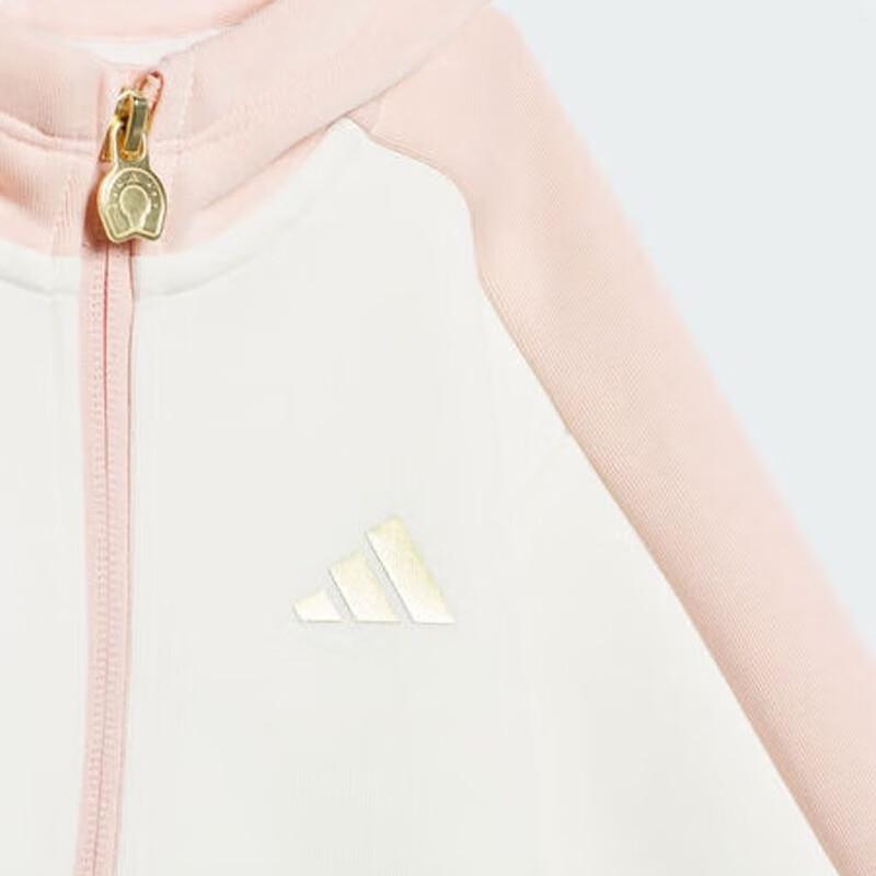 adidas Вязаный спортивный костюм с капюшоном для девочки