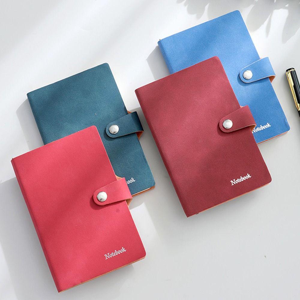 Simple Pocket Notepad Fashion School Office Supplies Wear-resistant A7 Mini Notebook Memo