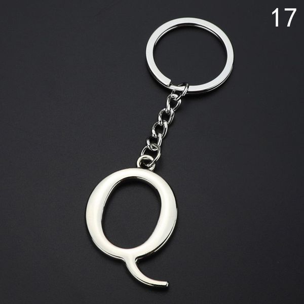 1 шт.. кулон-брелок с алфавитом 26, английская инкрустация, стразы, креативный брелок для ключей, аксессуары