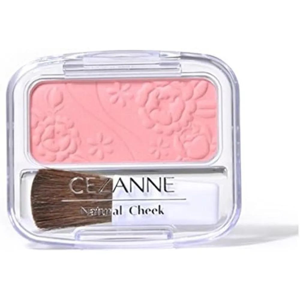 CEZANNE Natural Cheek N 12 Coral Pink 4g 3-piece Healthy Makeup