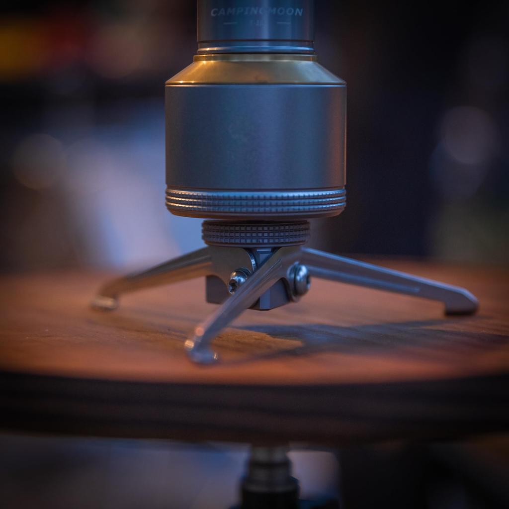 CAMPING MOON Кемпинговый карманный баллончик Газовая лампа-горелка насадка TC-15 (Серебряный)