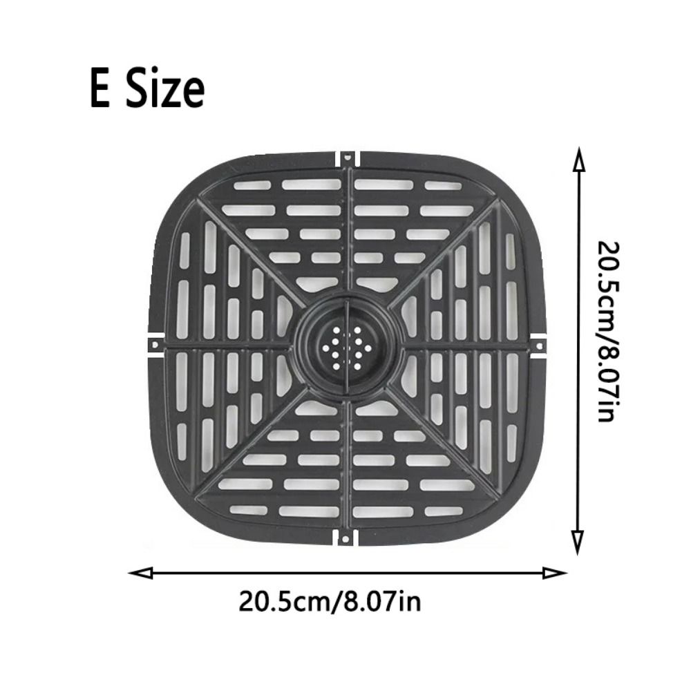 Круглый коврик для аэрофритюрницы Квадратная корзина-гриль Антипригарная сковорода-фритюрница Гриль-сковорода для аэрофритюрницы Запасной противень