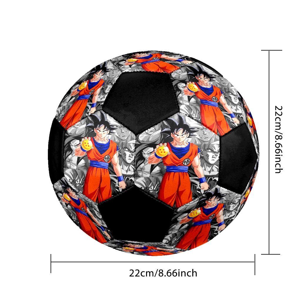 Dragon Ball Indoor Soccer Ball Colorful Machine Stitched PVC Size 5 Team Training Competition Ready Durable High-Bounce Cool Sports Gift