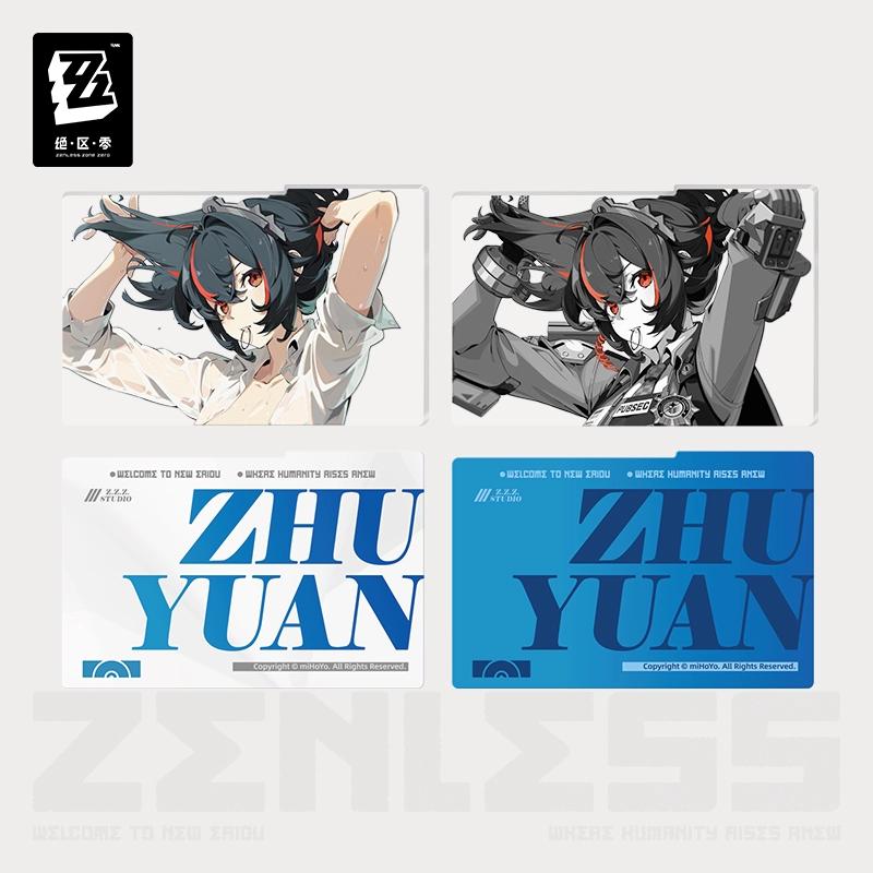 Sunsyea Zenless Zone Zero Официальный мерч miHoYo Оригинальная серия YH Акриловый брелок Значок Украшение Команда уголовного розыска