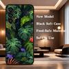 palm leaves Phone Case For Samsung Galaxy A73,31,32,72,41,53,52,71,22,5G,Note,J7,8,9 Soft Black Cover