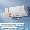 Universal Wall-Mounted Air Conditioner Wind Deflector - No Installation Windproof Guide Cover