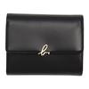 VOYAGE FEMME Mini Wallet [Wrapped] Agnès B. IW03C-01 (Black)
