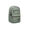 Li Ning Casual Logo Plaid Zipper Polyester Backpack Unisex Backpack Dark-Green ABSS341-2