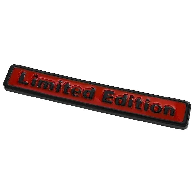 3D Metal Limited Edition Logo Car Rear Trunk Fender Emblem Badge Sticker Decal