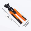 Portable Electrician's Wire Stripper Multifunctional Crimping Pliers New Bending Pliers