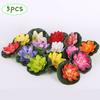 5Pcs Artificial Fake Floating Water Lily Flower Pond Plant Garden Pool Decor