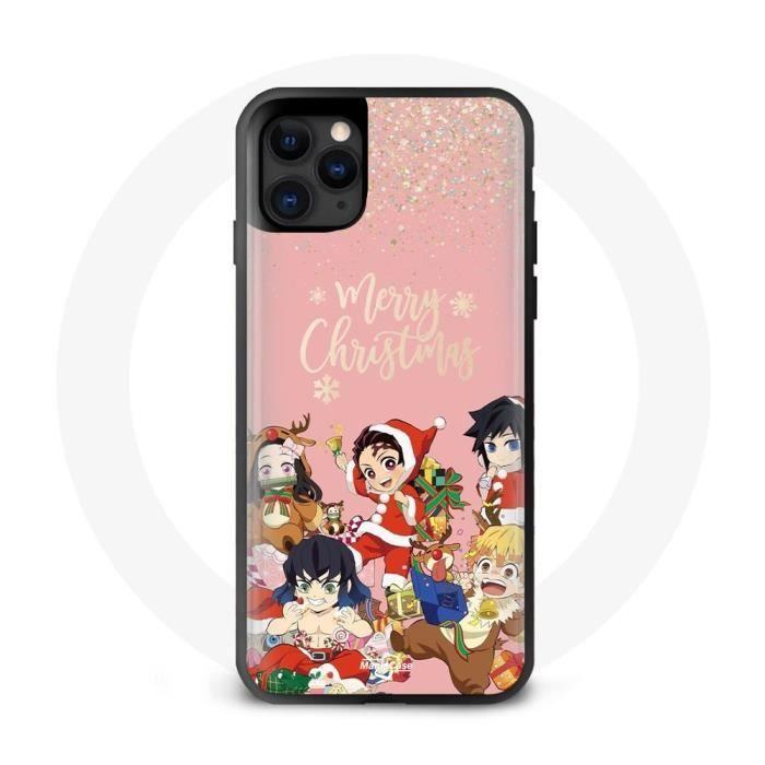 Coque pour iPhone 12 Pro - MANIACASE - Demon Slayer - Noir - Plastique - Mixte