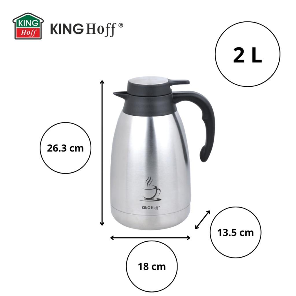 Termos Dzbanek Konferencyjny Na Kawę Herbatę 2L Kinghoff Kh-1994