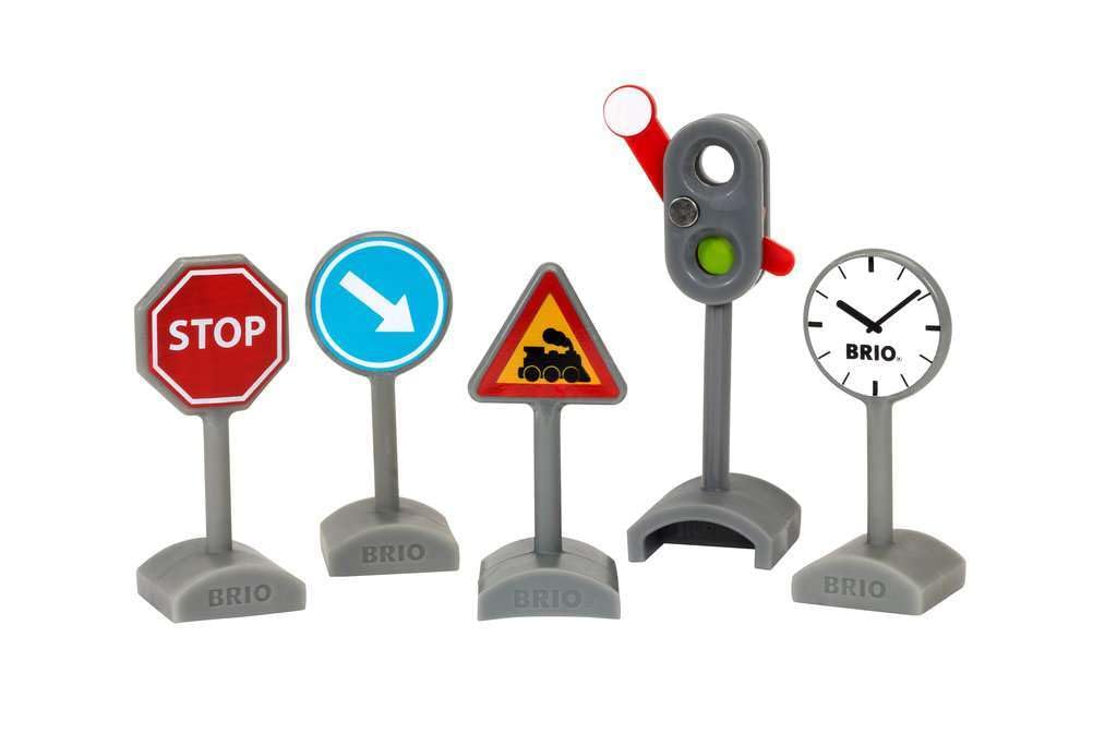 BRIO World Traffic Sign Kit