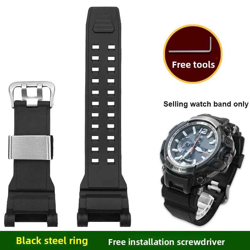 GPW2000 Мягкий силиконовый ремешок Для Casio G-Shock Kongba 5502 GPW-2000 браслет мужской Замена Спортивный резиновый ремешок для часов Аксессуары