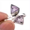 Натуральный розовый аметист драгоценный камень ручной работы 925 стерлинговое серебро ювелирное кольцо S.9 m1t82
