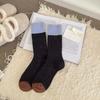 Cotton Mid Tube Socks Soft Breathable Women Stockings Cute Colored Socks  Autumn Winter