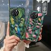 TPU Full Wrap Phone Case For Blackview Shark8/Oscal Tiger12 Card Slot Cartoon Silicone Cover Soft Case Anti-knock Cute