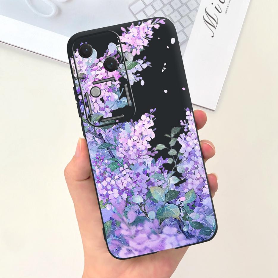 For Vivo V30 Pro Case V2319 Cute Fashion Cartoon Back Cover 6.78'' Soft Silicone Phone Case For Vivo V30 V 30 Pro VivoV30 Bumper