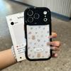Fresh floral bear is suitable for Apple promax cream mobile phone case cute/cartoon anti-drop/