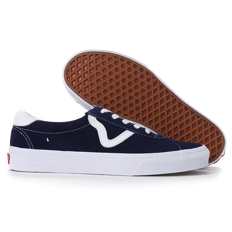 Vans Sports Casual Low-Top Sneakers Unisex Sneakers Dark-Blue VN0A4BU6163