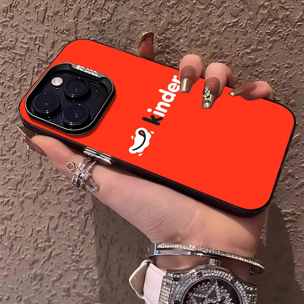 Чехол-футляр Trolly Egg KINDER JOY с сюрпризом для IPhone 17 16 15 14 13 12 11 Pro MAX Матовый Ударопрочный Задняя крышка Противоударный Матовый чехол
