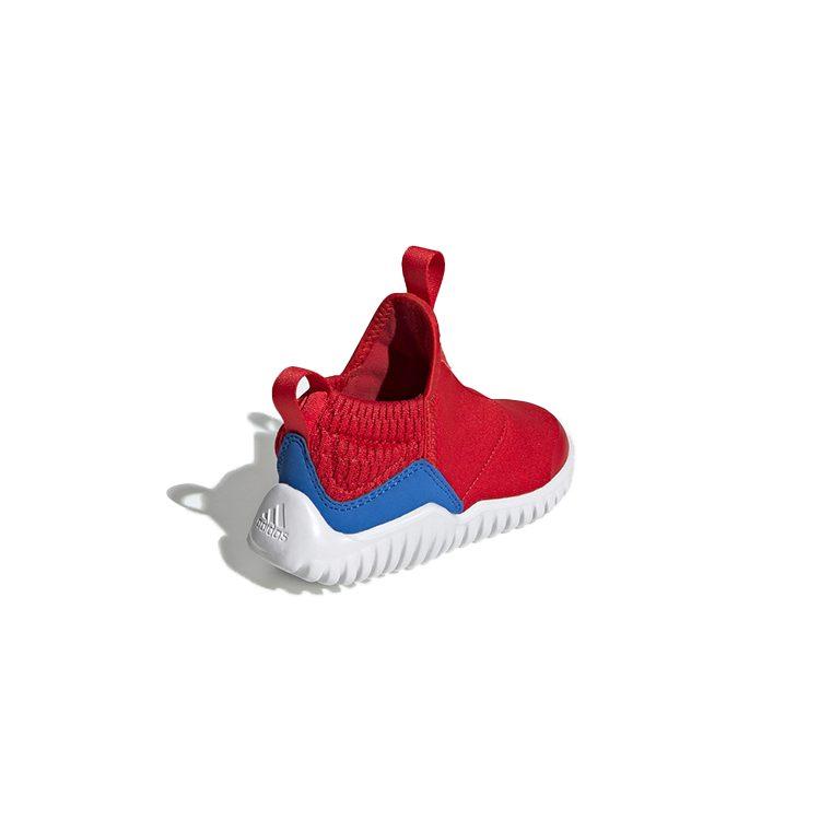 adidas Нескользящая низкая обувь для малышей Красная Синяя для младенцев и малышей G27791