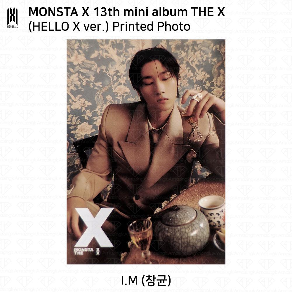 Monsta X 13-й мини-альбом THE X версия фотобука Hello X версия Официальная фотокарточка