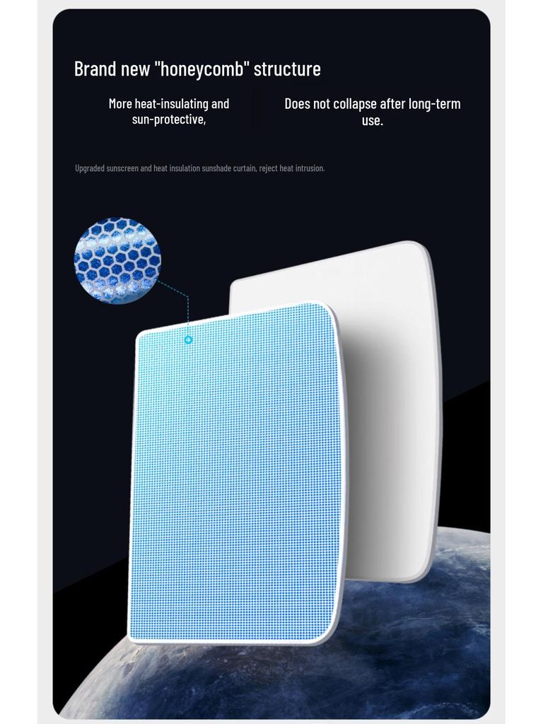 Tesla Model 3/Y Refresh Sunroof Honeycomb Magnetic Car Shade Accessories