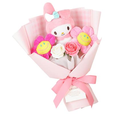 Кукла My Melody Smile Букет, Розовый, Популярные игрушки для корейских детей
