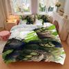 3Pcs Hulk'S Grip Power Strength Bedding Set Soft Fabric Duvet Cover Pillowcases Home Xmas Halloween Gift 1 Duvet Cover 2 Pillowcase Es137