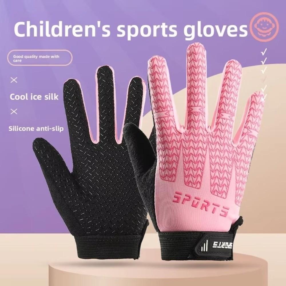 Anti Slip Outdoor Cycling Gloves Breathable Sports Gloves for Kids Outdoor Sports