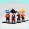 Очаровательная фигурка Гоку в версии Q из Dragon Ball Z. Коллекционная ПВХ-модель для фанатов.