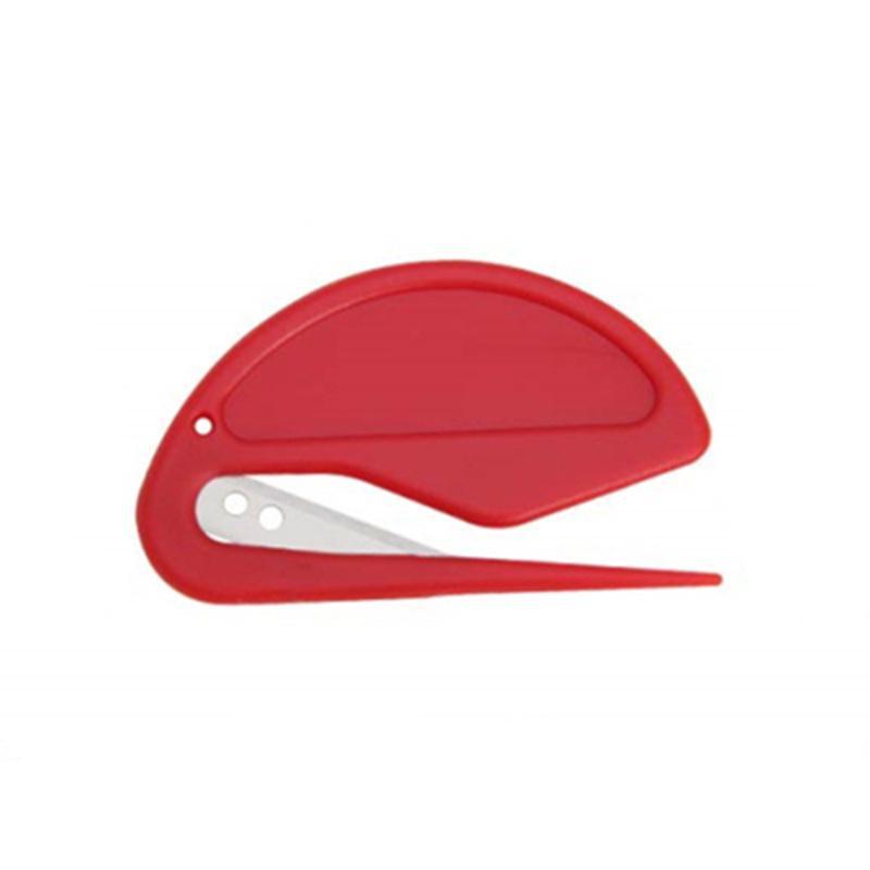 4 шт., пластиковый нож для открывания писем, мини-острый нож для открывания писем, безопасный почтовый конверт, защищенное лезвие для резки бумаги