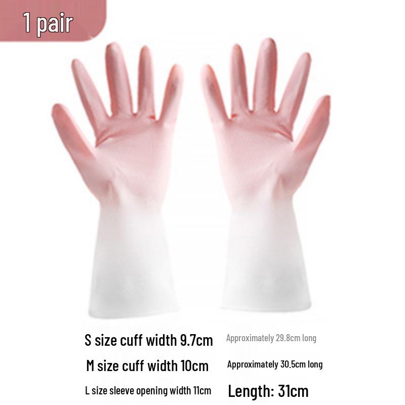 Colorful Latex Housework & Dishwashing Gloves for Household Cleaning