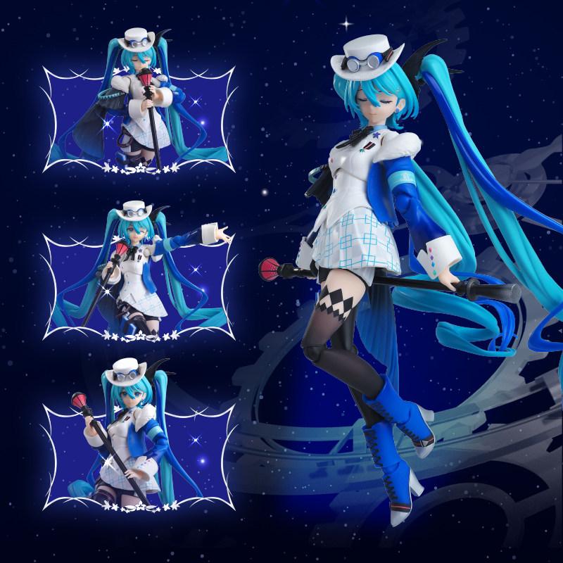 Оригинальная Hatsune Miku WITH YOU 2O25 Miracle Edition Мику Певица FANTASTICS Фигурка на шарнирах Сборная игрушка Кукла Подарок