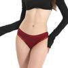 Sexy Women Solid Color Lace Thong Comfortable Cotton Underwear