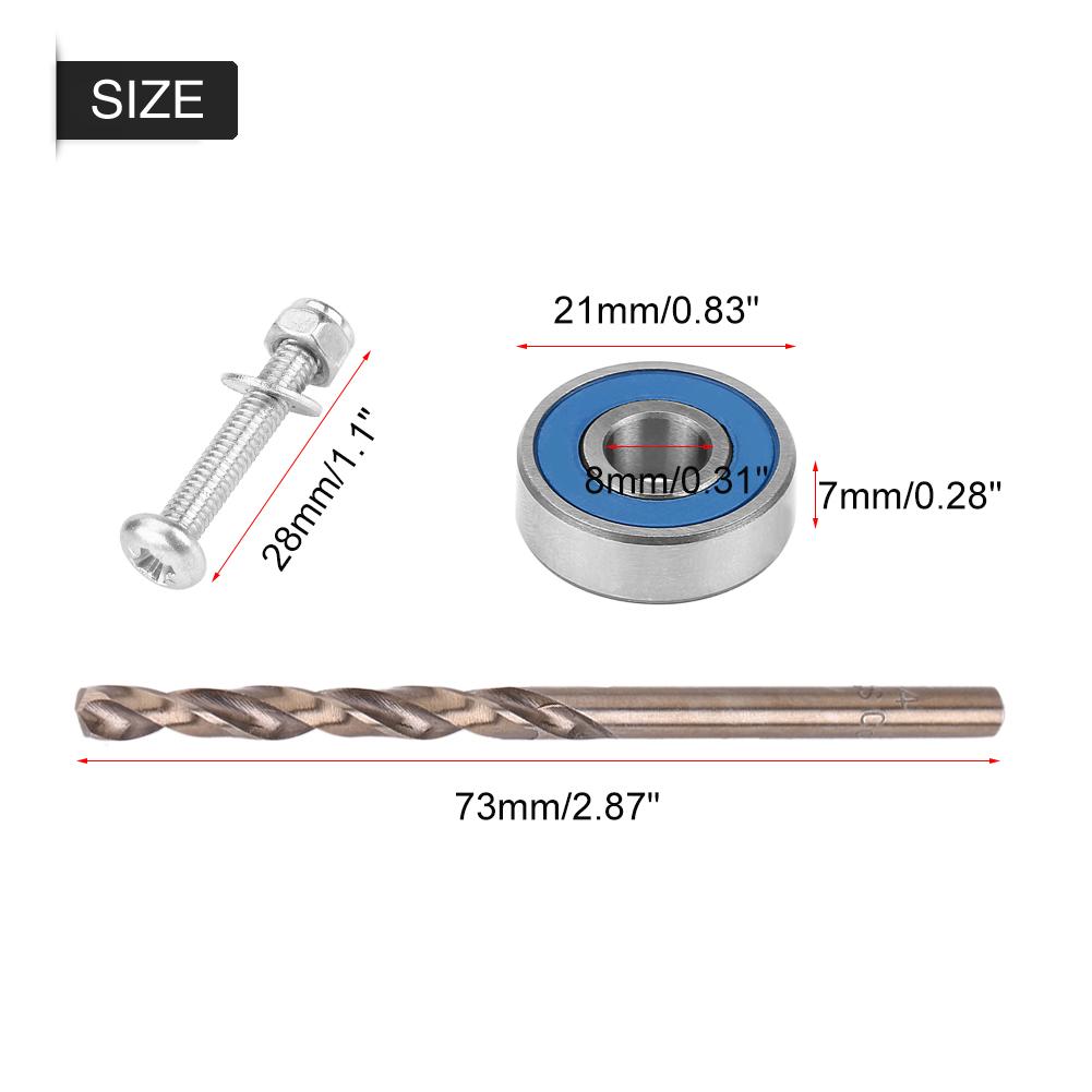 5 шт. Комплект для ремонта подшипника рычага стеклоочистителя лобового стекла для Renault Grand Scenic 2 II