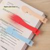 Home Use Multi-Functional Silicone Bookmark: Non-Deformable, Simple, Practical, Ideal for Students