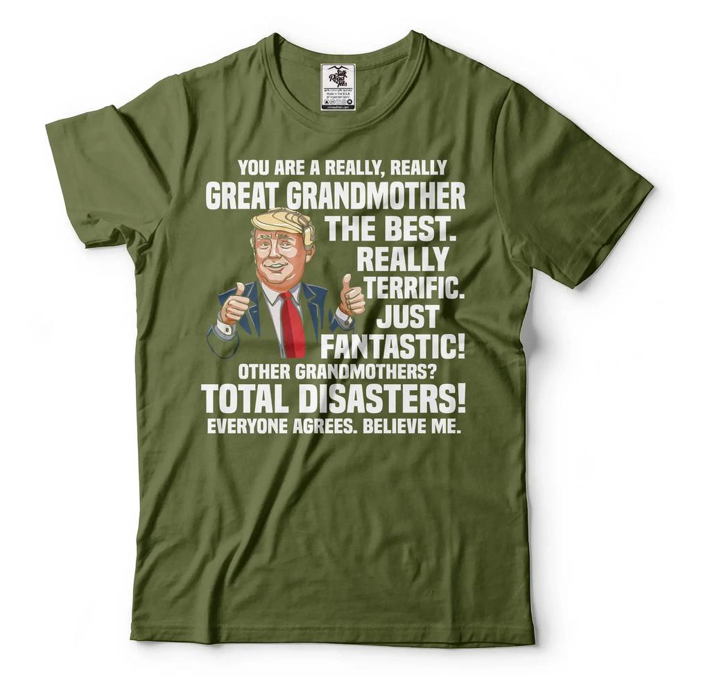 Grandmother Political Tee Trump Grandmother Shirt Funny Grandmother Tee