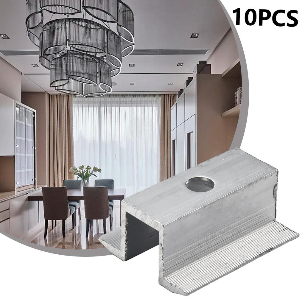 Солнечный средний зажим 10 шт. толщиной 3 мм для подключения солнечной панели